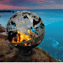 Сфера для костра  "Древняя карта мореплавателя"